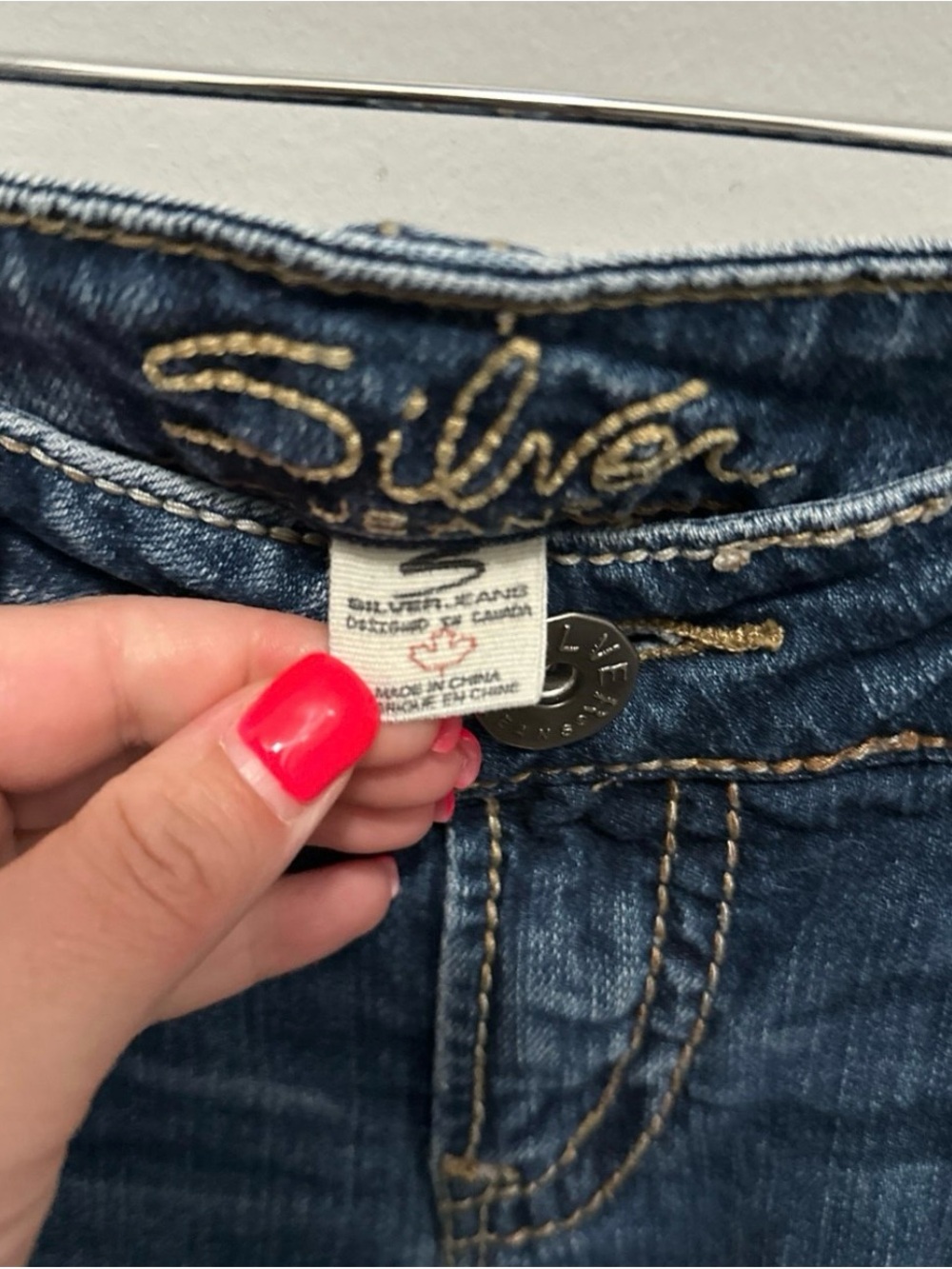 Silver Jeans Francis Flare Jeans size 31x33 View 5